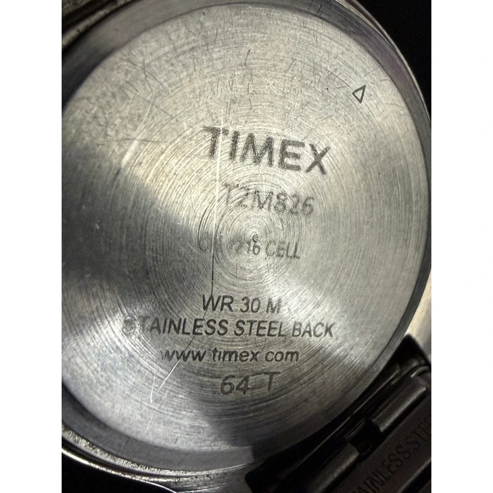 Timex Watch Indiglo Womens Silver Tone